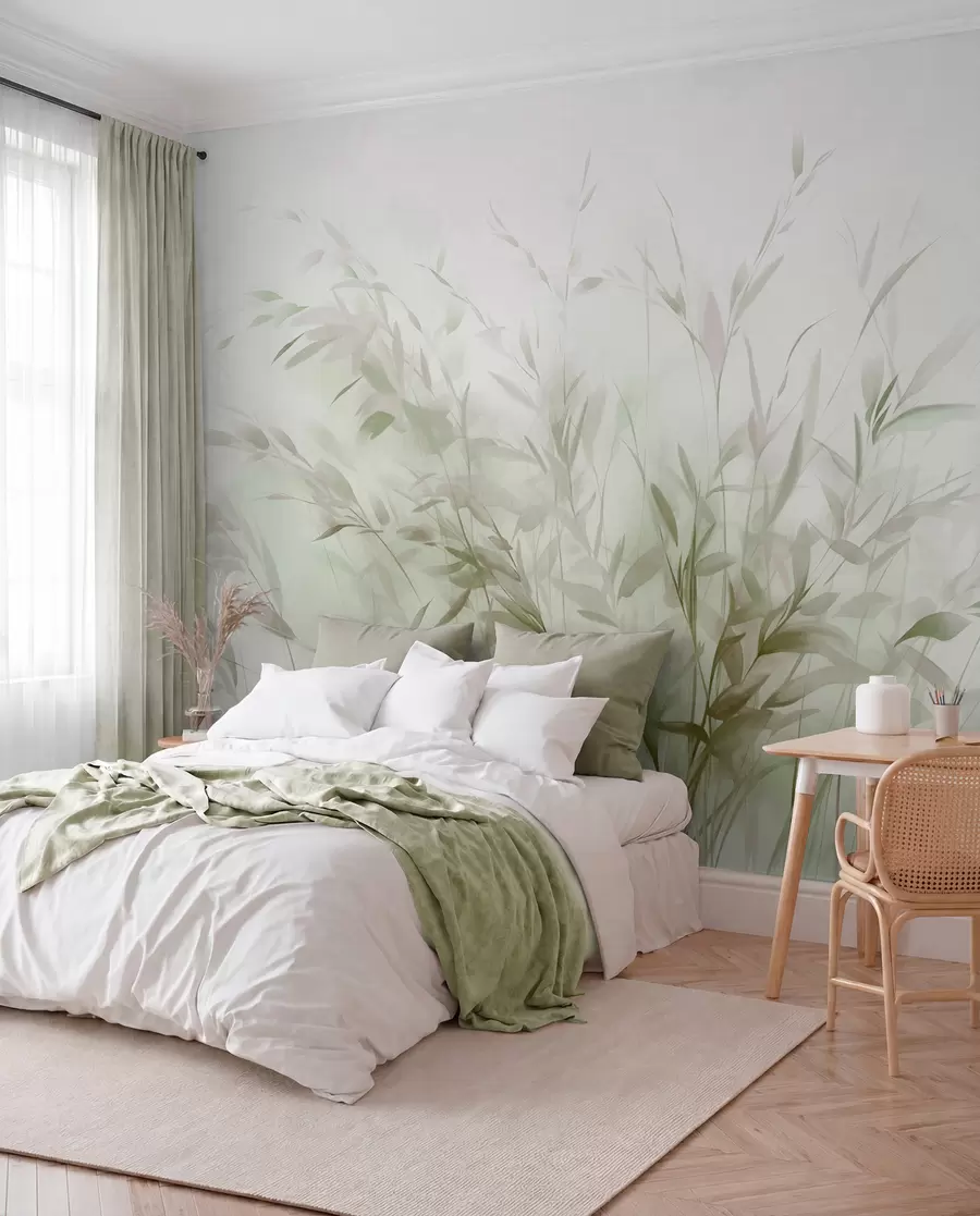 murales de pared Tallos de pradera w09342