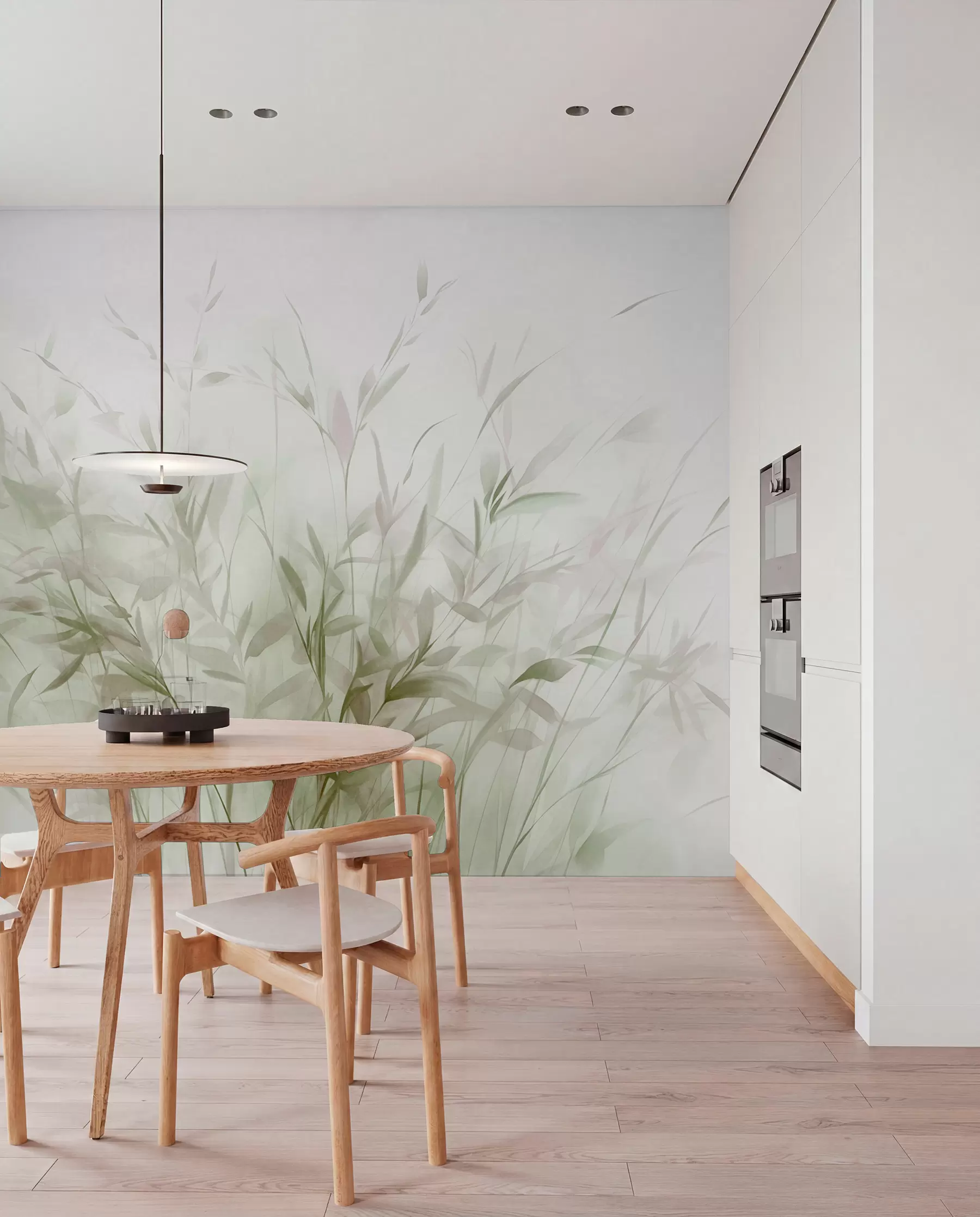 murales de pared Tallos de pradera w09342