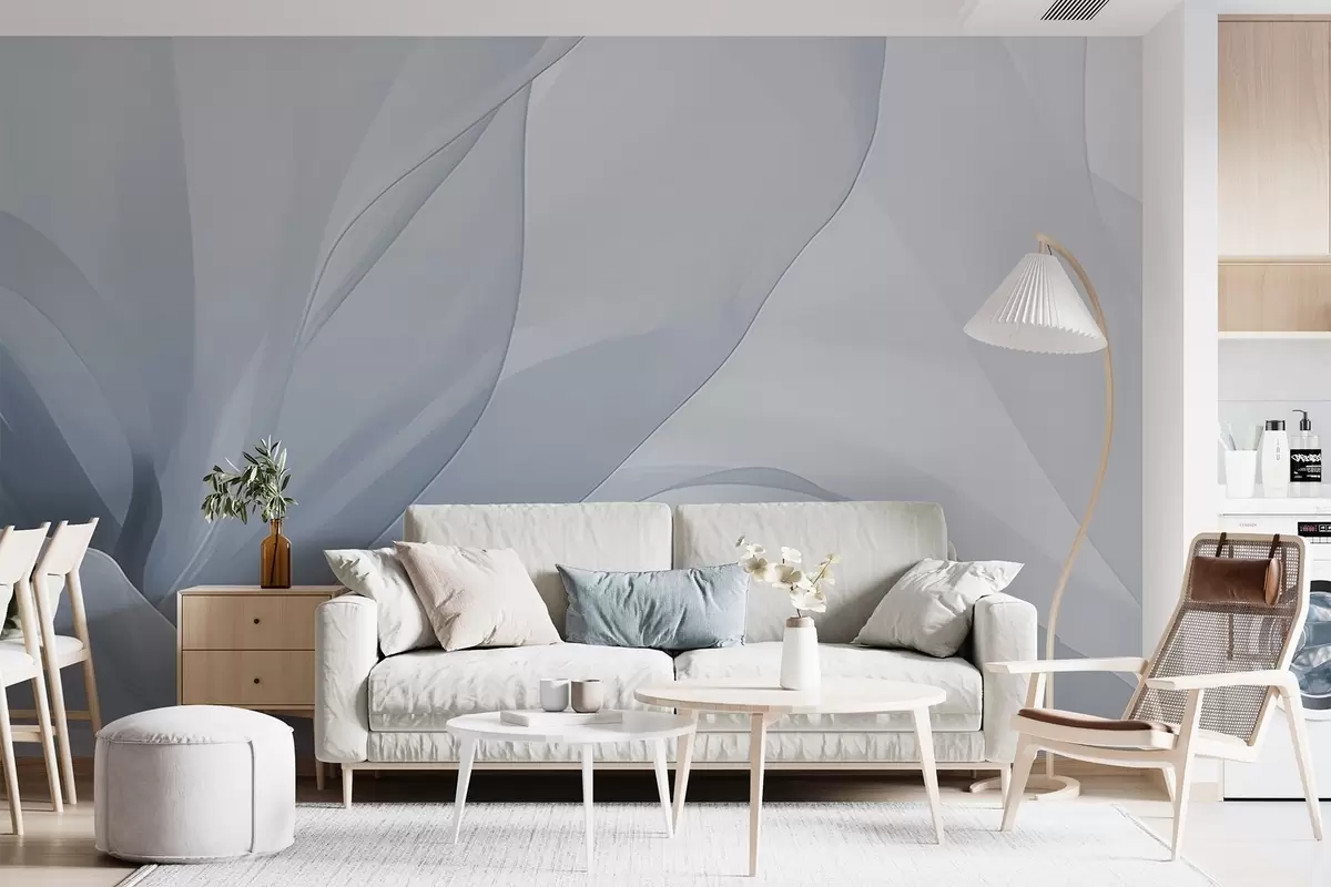 murales de pared Flor abstracta w04435v2