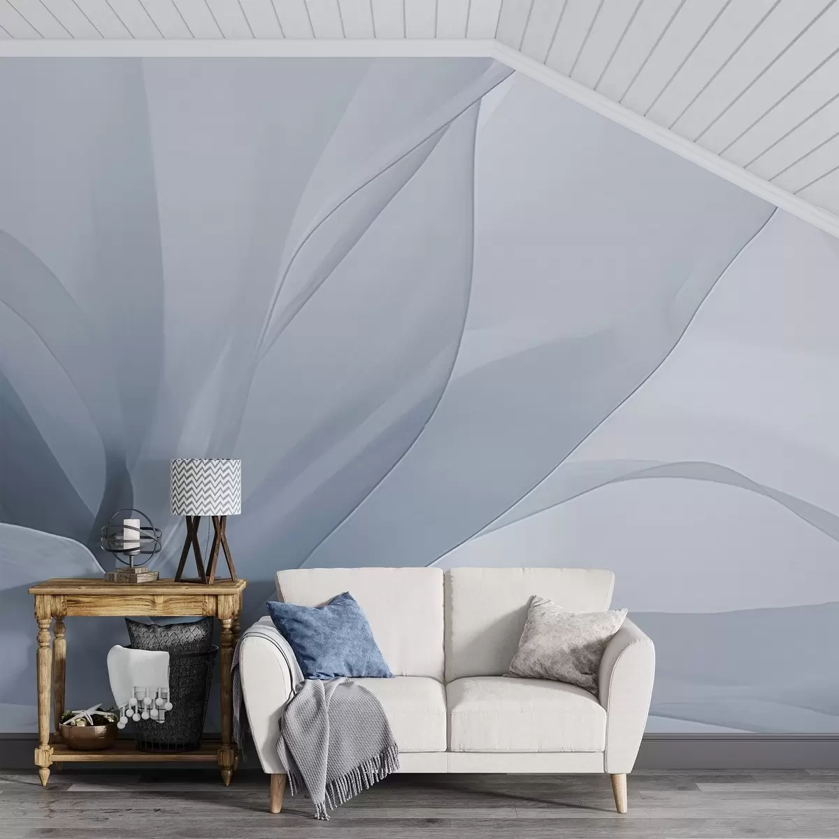 murales de pared Flor abstracta w04435v2
