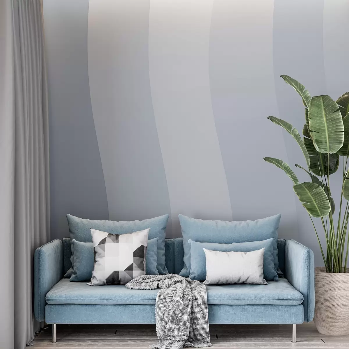 murales de pared Olas w04479v2
