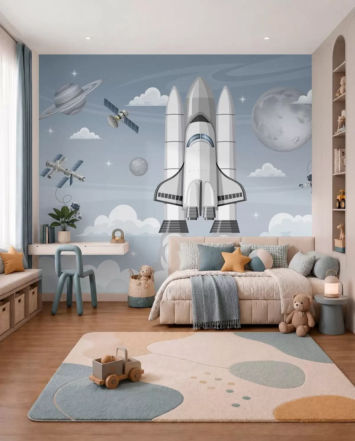 murales de pared Viajes espaciales w04197