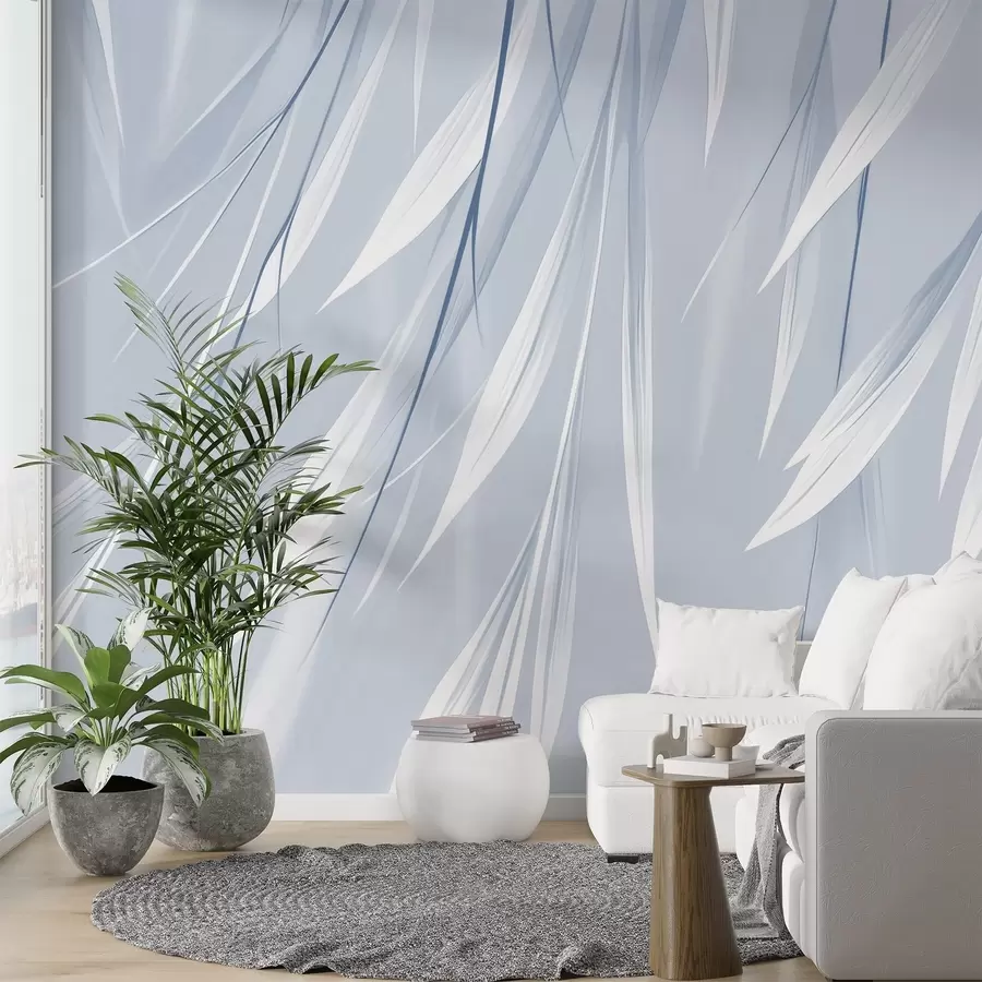 murales de pared Hojas delgadas colgantes w04703v2