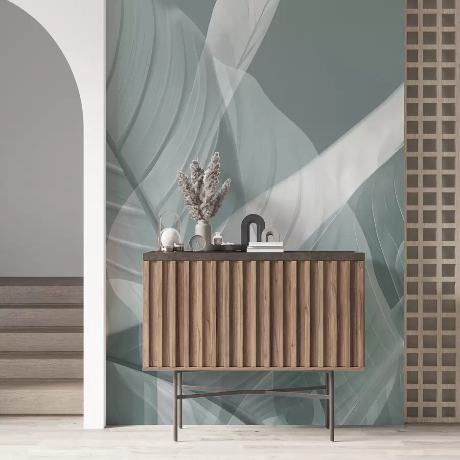 murales de pared Hojas grandes w04901v1