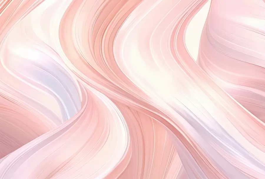 murales de pared Resumen. Líneas onduladas. w04916