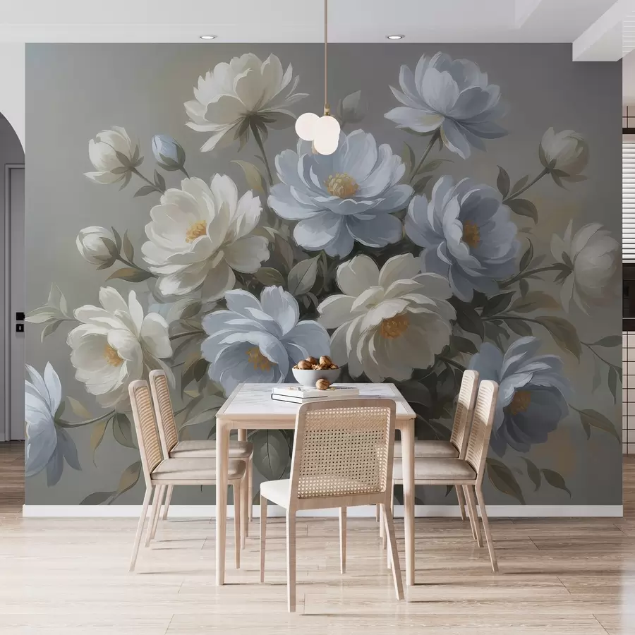 murales de pared Delicado ramo de flores w05049
