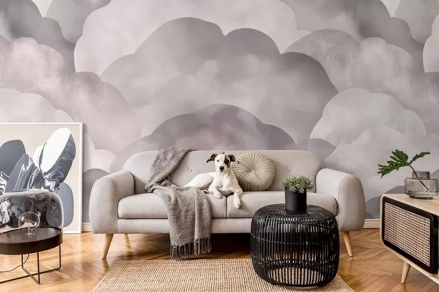 murales de pared Nubes w09628v1