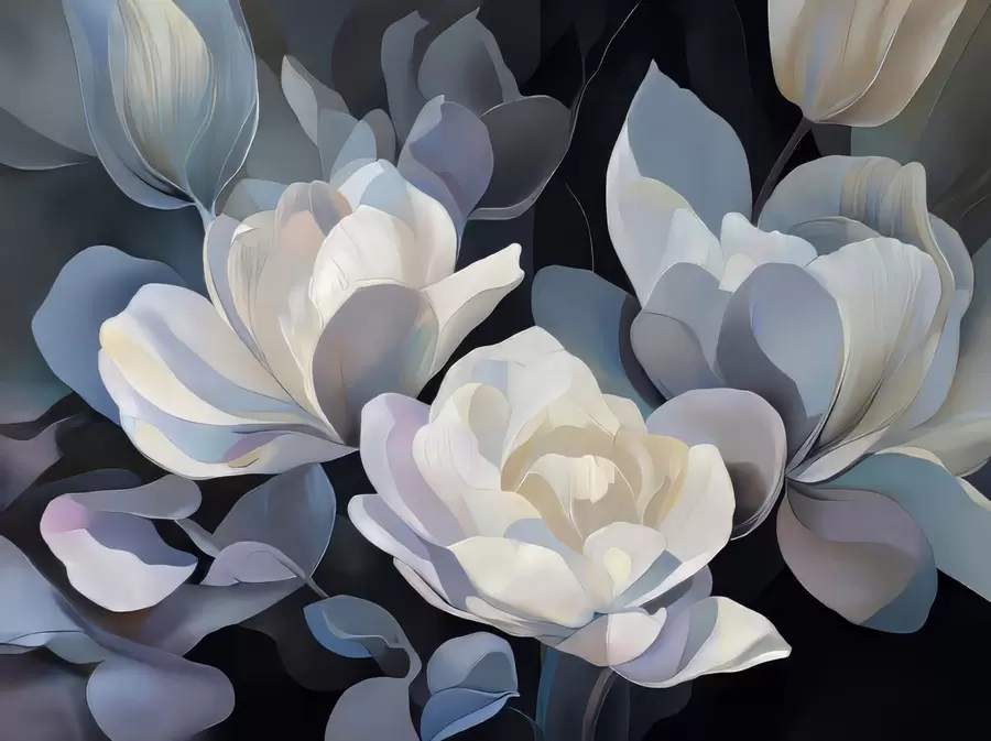 murales de pared Calma floral w05048