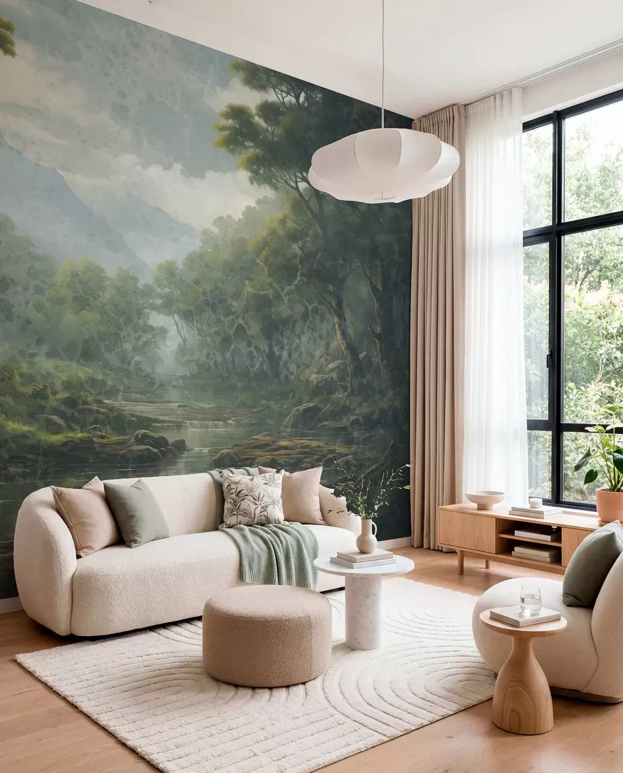 murales de pared Silencio del bosque w05171