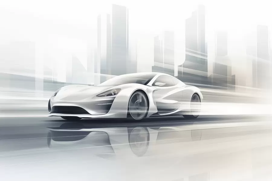 murales de pared Coche w05206