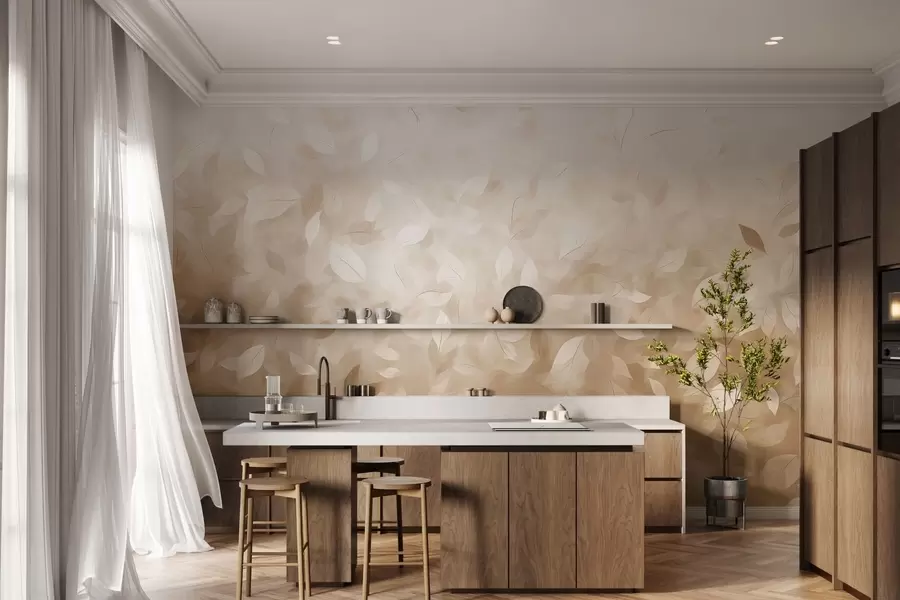 murales de pared Susurro frondoso w05277