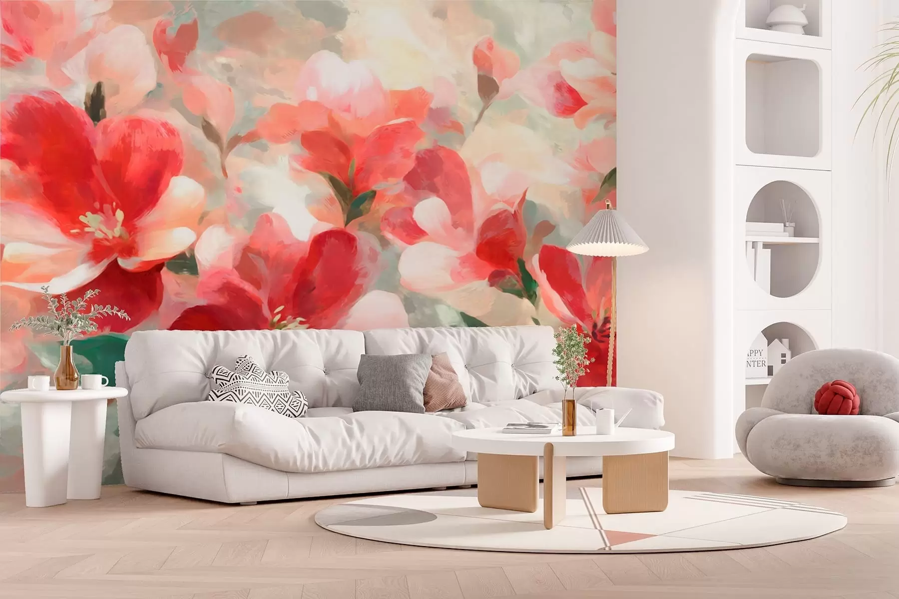 murales de pared Flores w05404