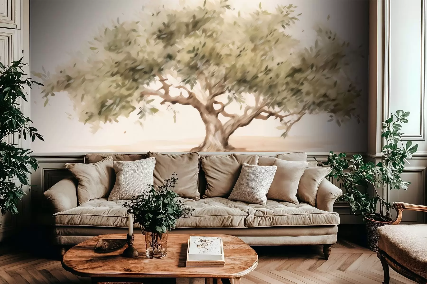 murales de pared Árbol w05439
