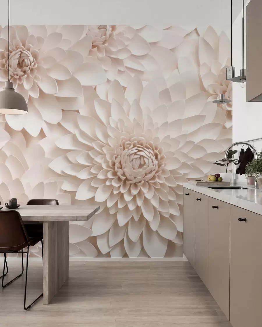 murales de pared Flores grandes w05483