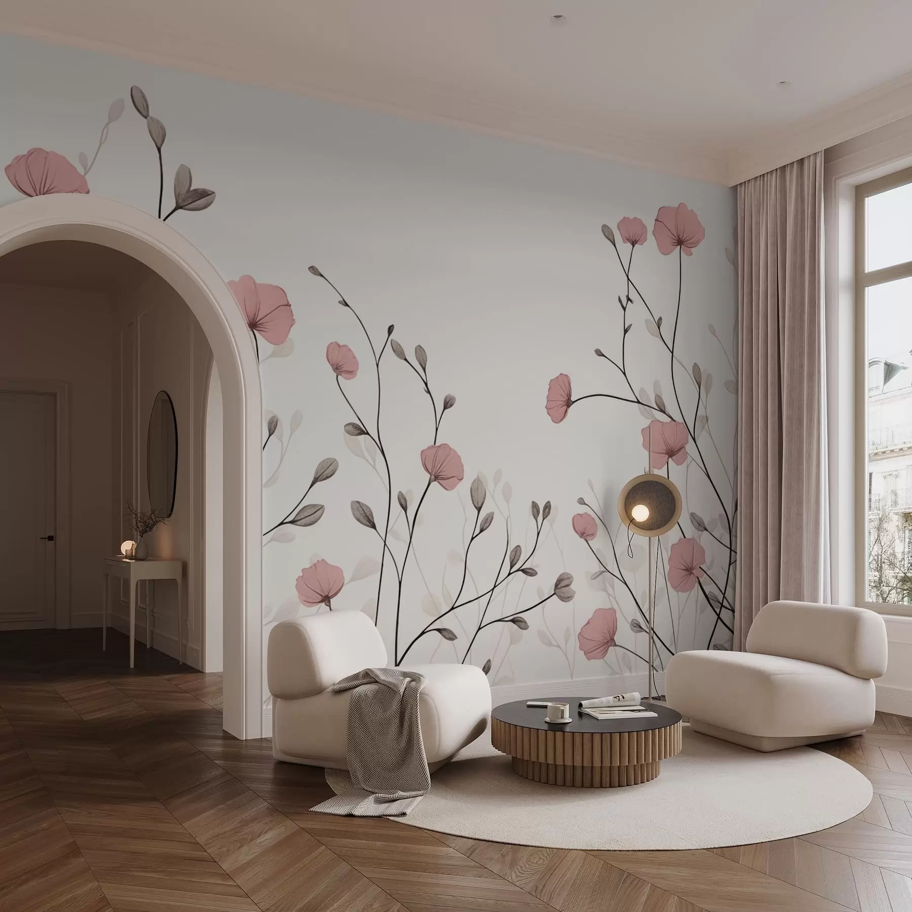 murales de pared Flores silvestres w05485
