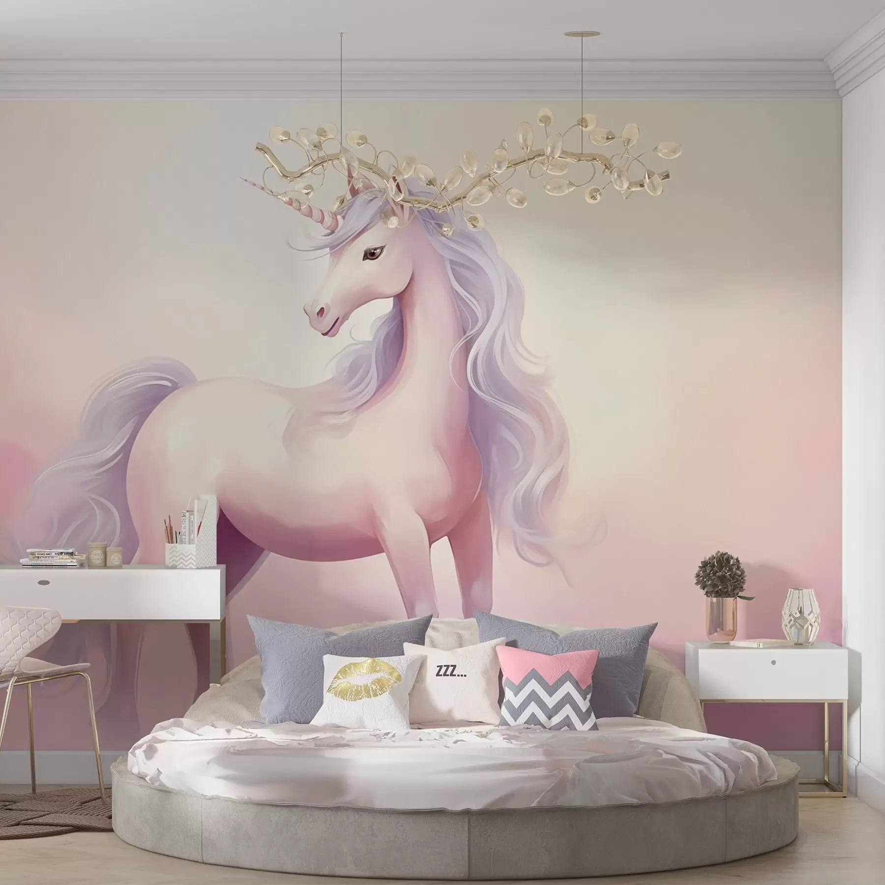murales de pared Unicornio w05555