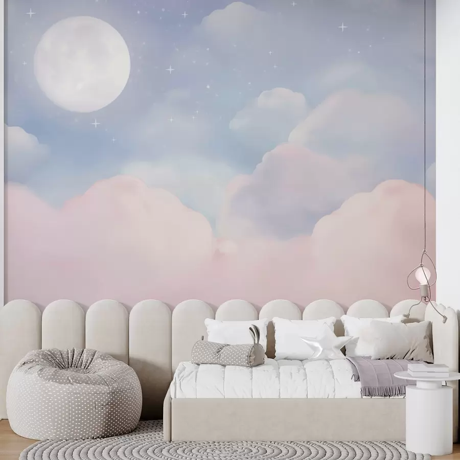 murales de pared La luna en el cielo w05595