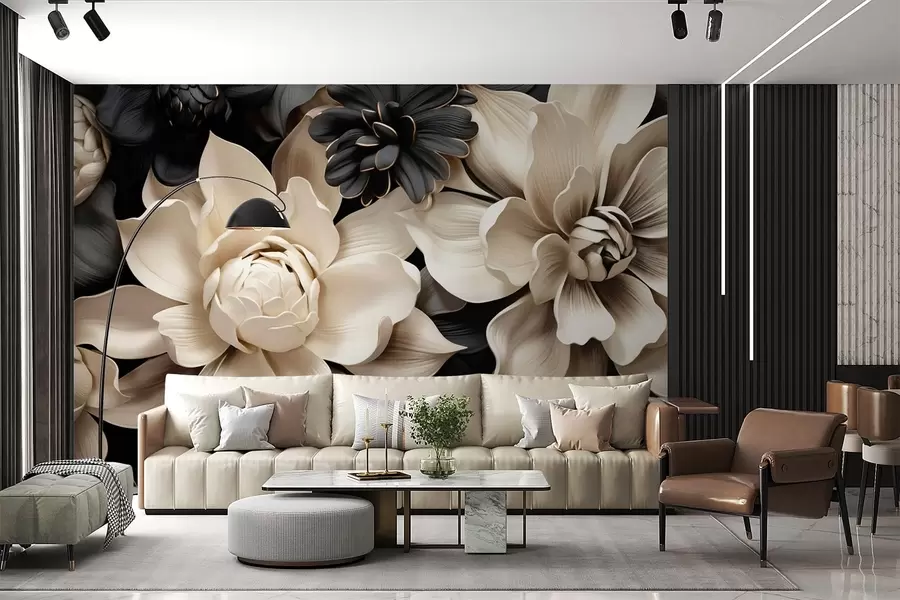 murales de pared Flores fantásticas w05618