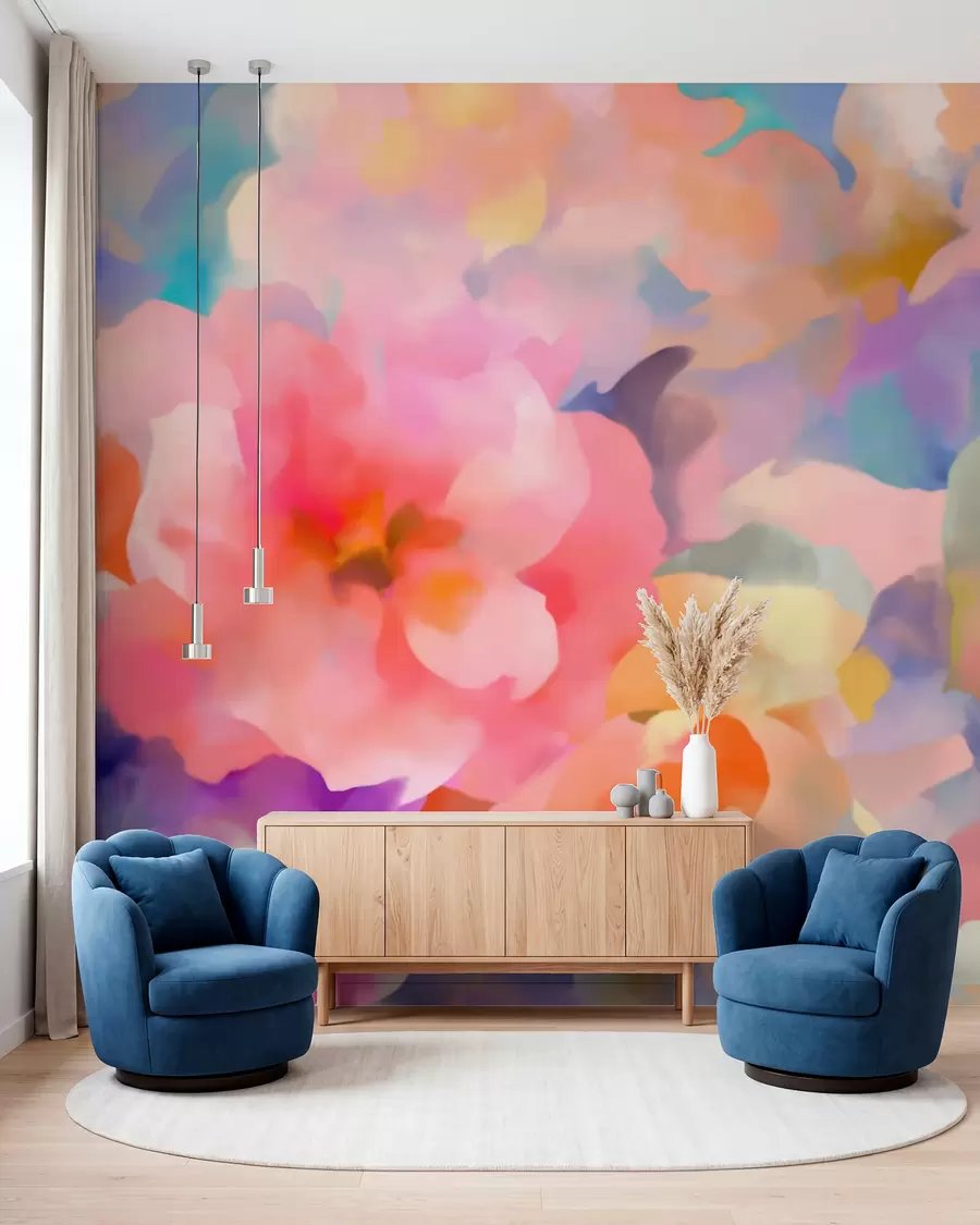 murales de pared Flores w05652