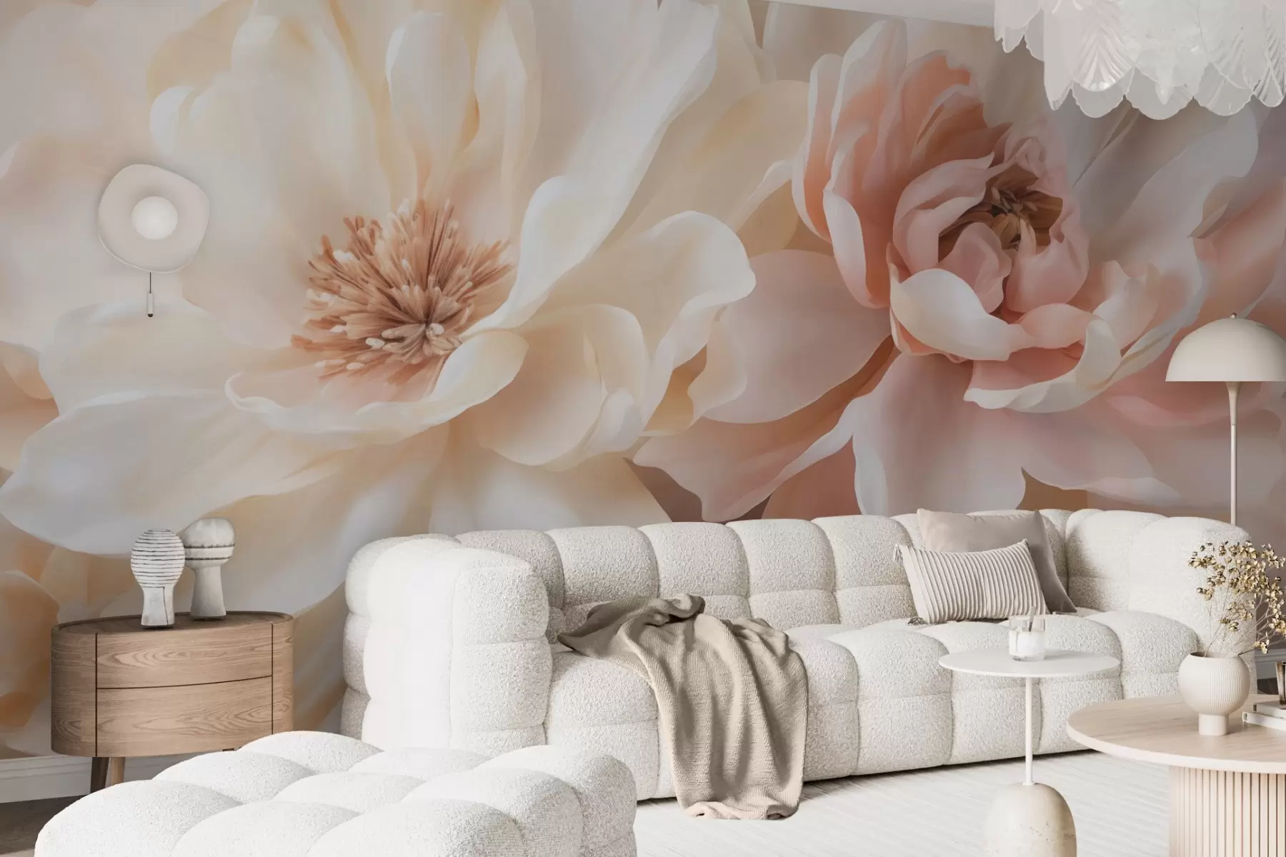 murales de pared Flores grandes w05633
