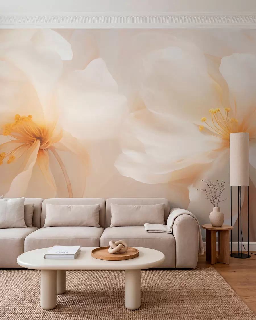 murales de pared Flores grandes w05615