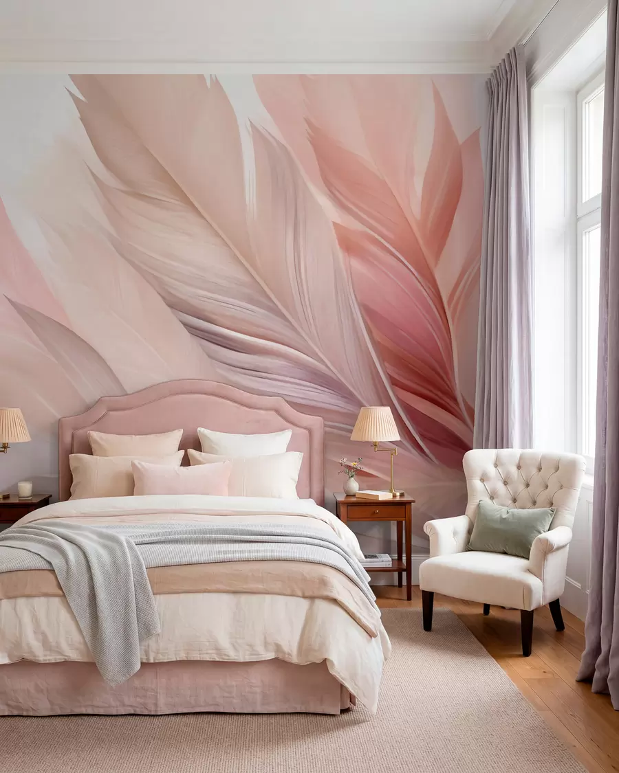 murales de pared Plumas y inspiración w05793