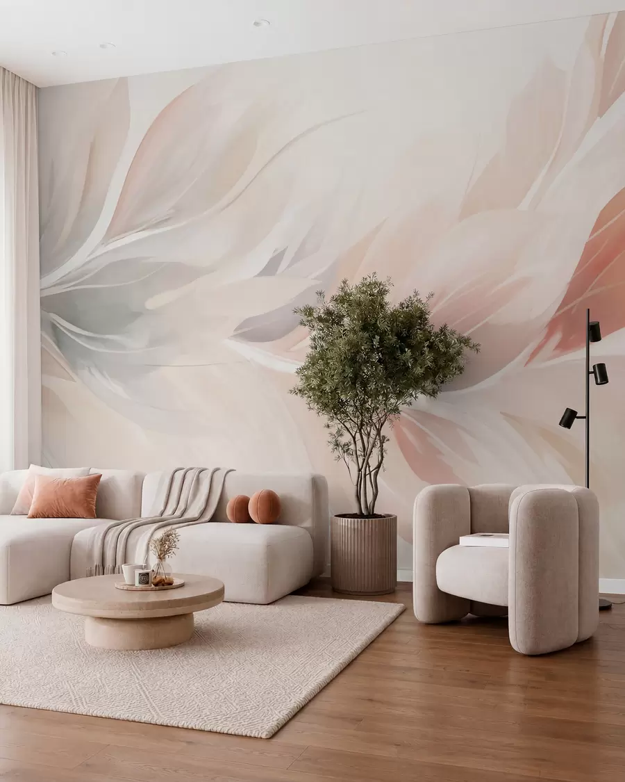 murales de pared Plumas w05763