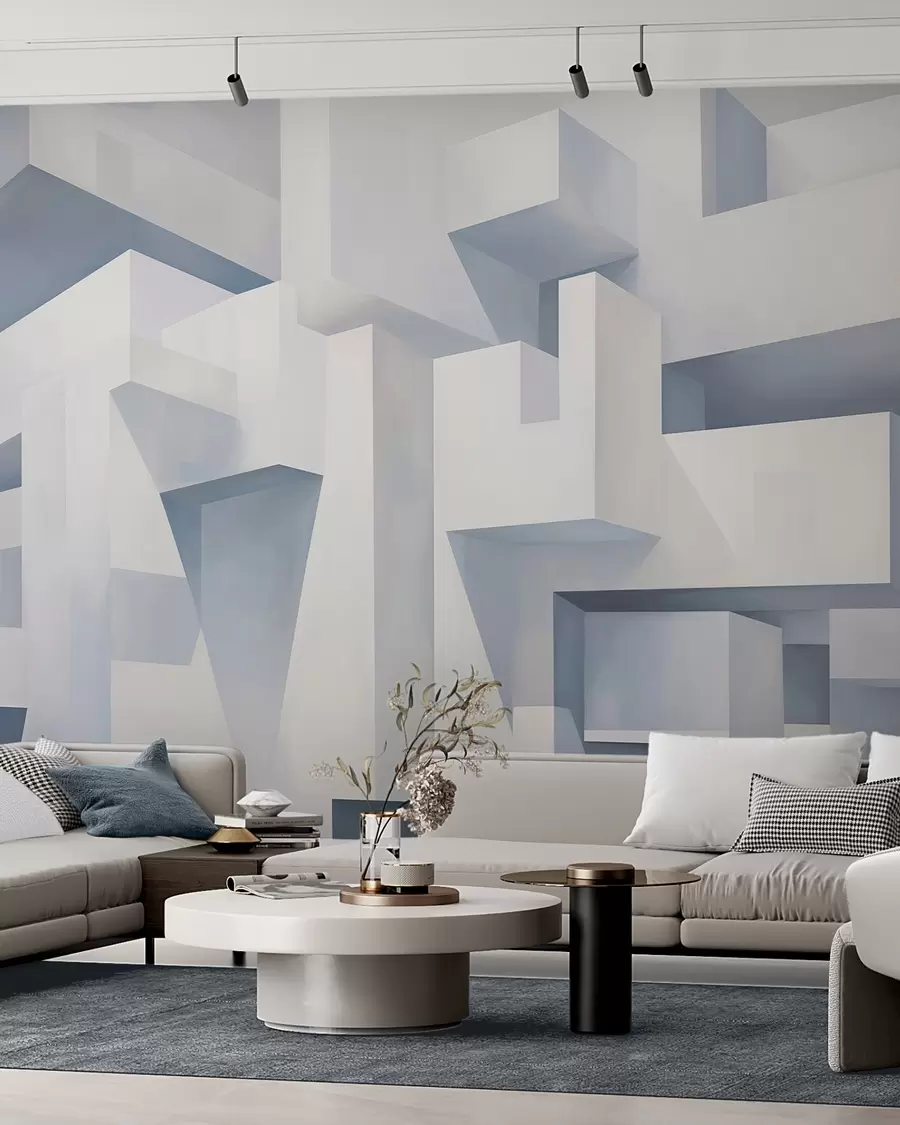 murales de pared Abstracción geométrica w05823