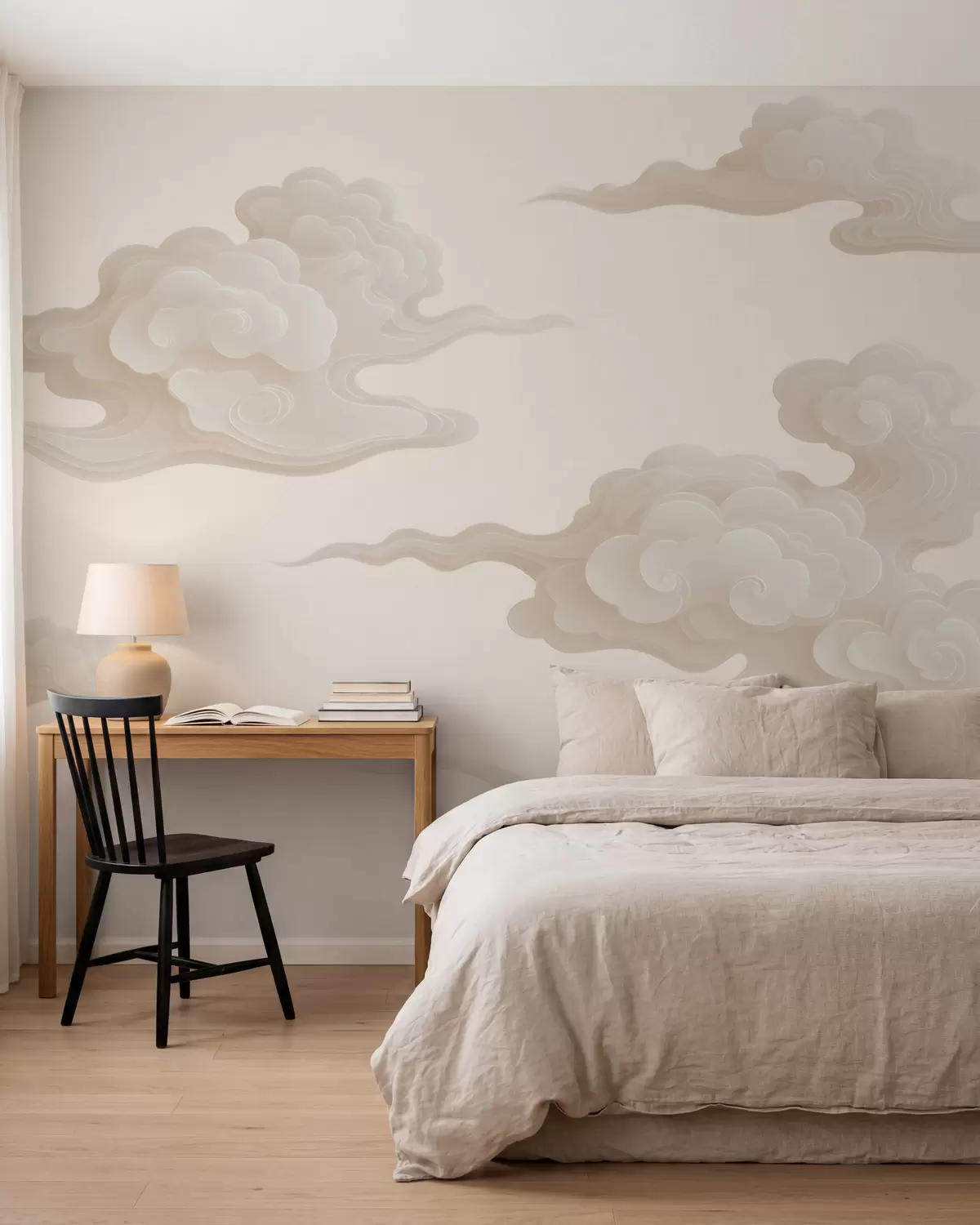 murales de pared Volutas de nubes w10036