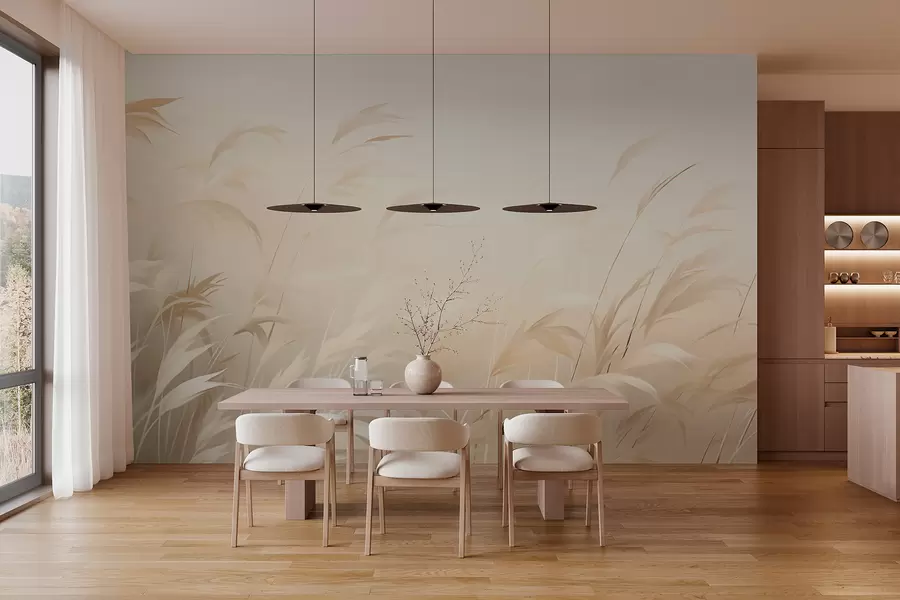 murales de pared Cañas w05910