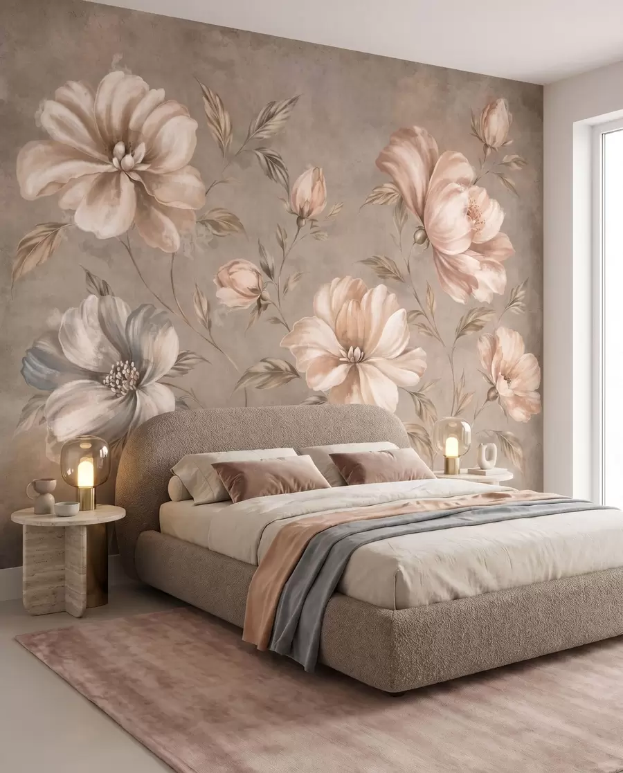 murales de pared Un abrazo suave w05958