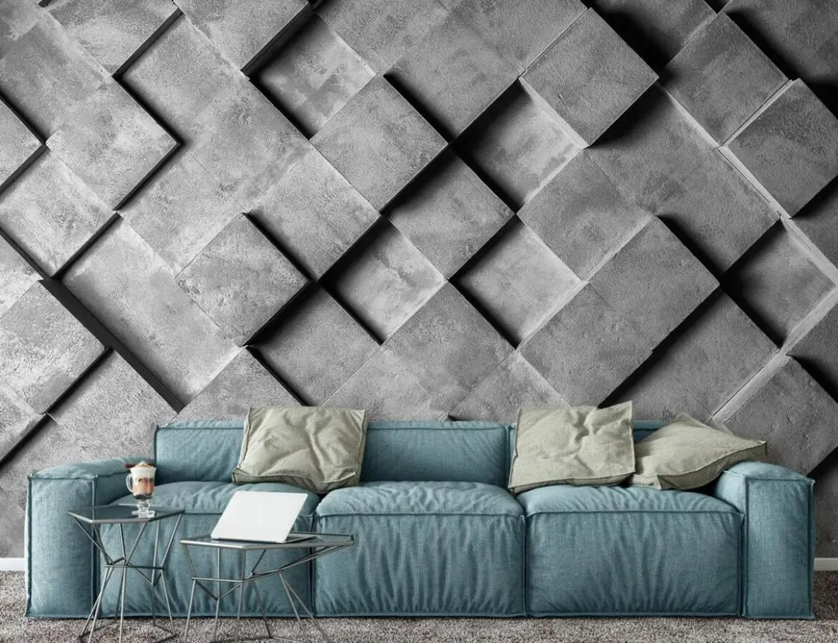 murales de pared Sombra de arce en la pared u72107