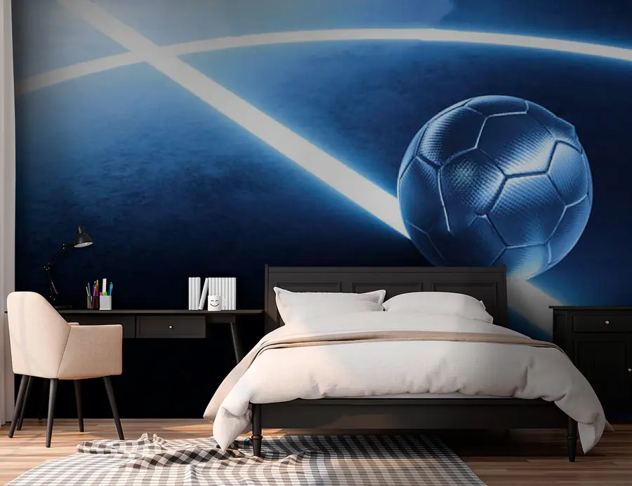 murales de pared Fútbol de neón u72791