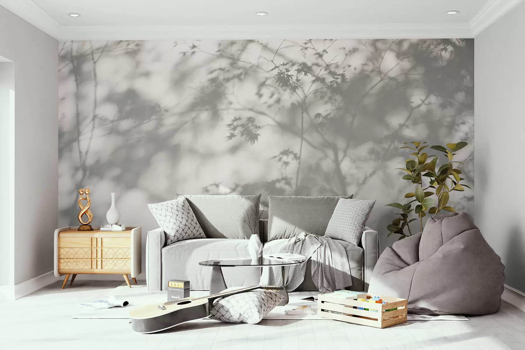 murales de pared Sombra en la pared u79829