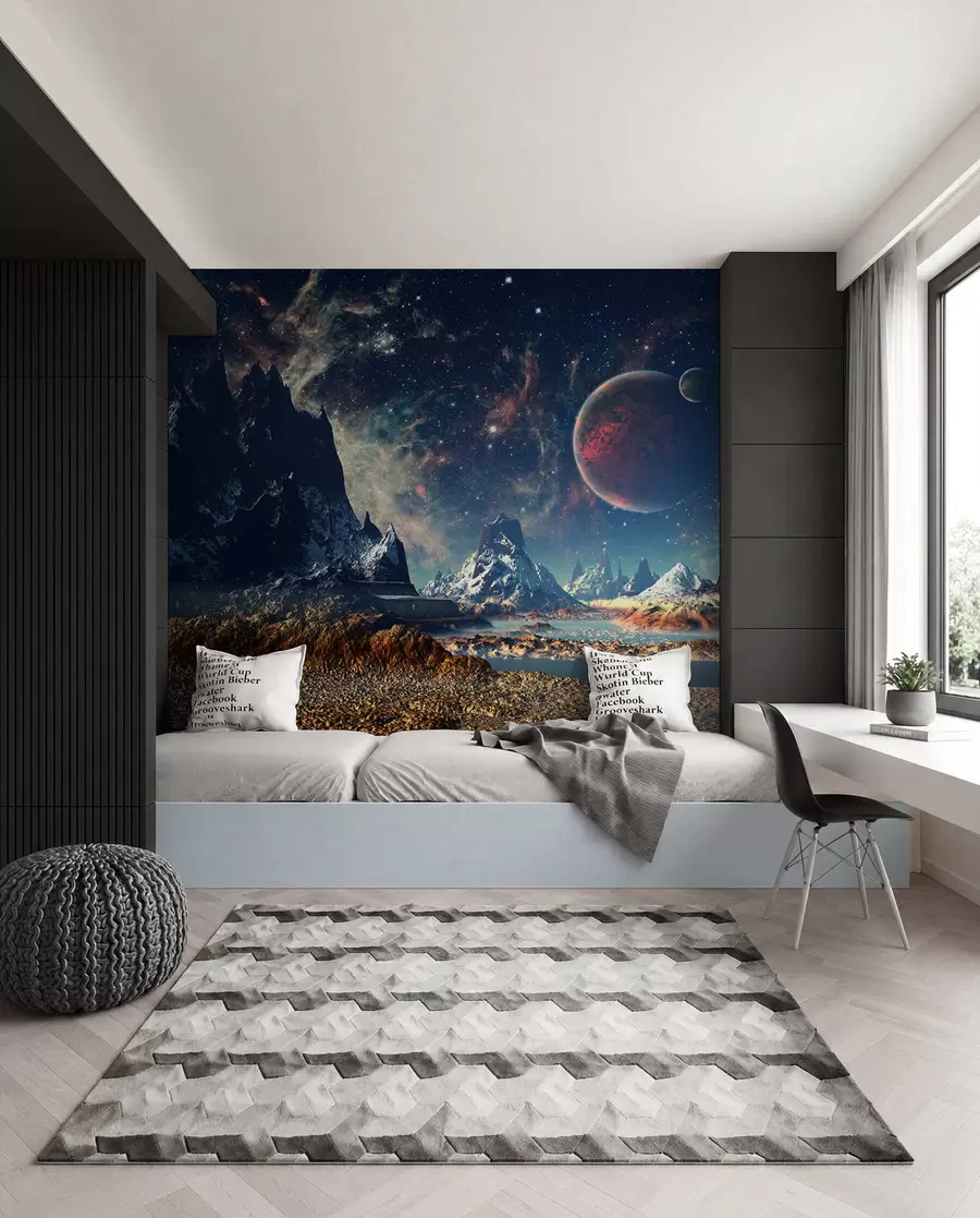 murales de pared Paisaje alienígena u55303