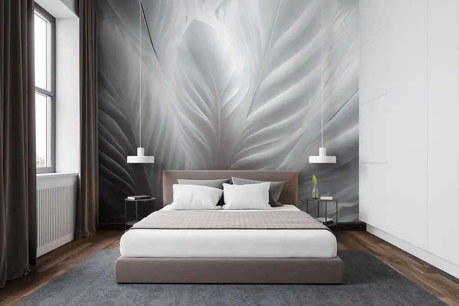 murales de pared Plumas del día u73694