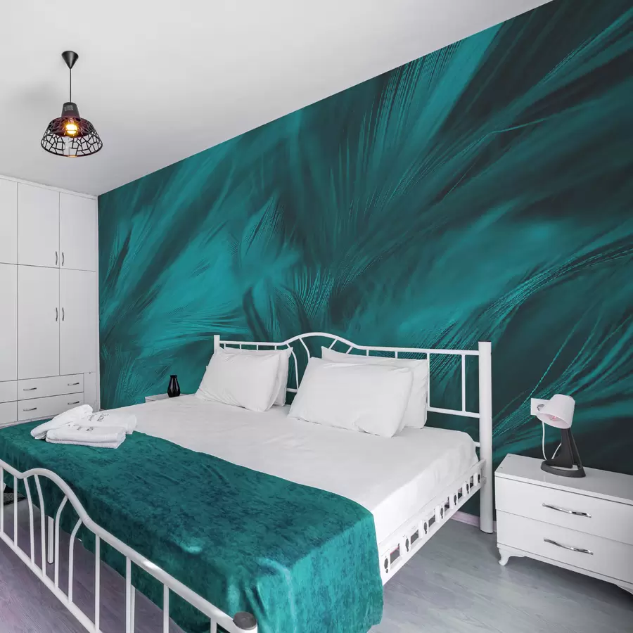 murales de pared Featers Esmeralda u73700