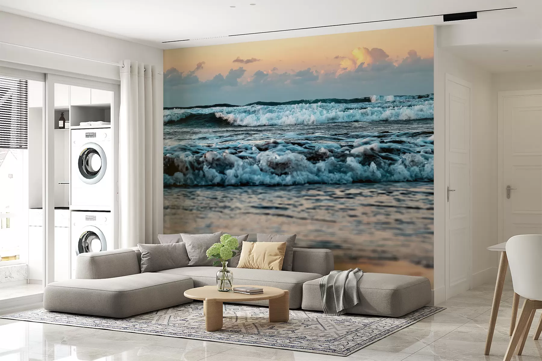 murales de pared Agua, nube y cielo u43220