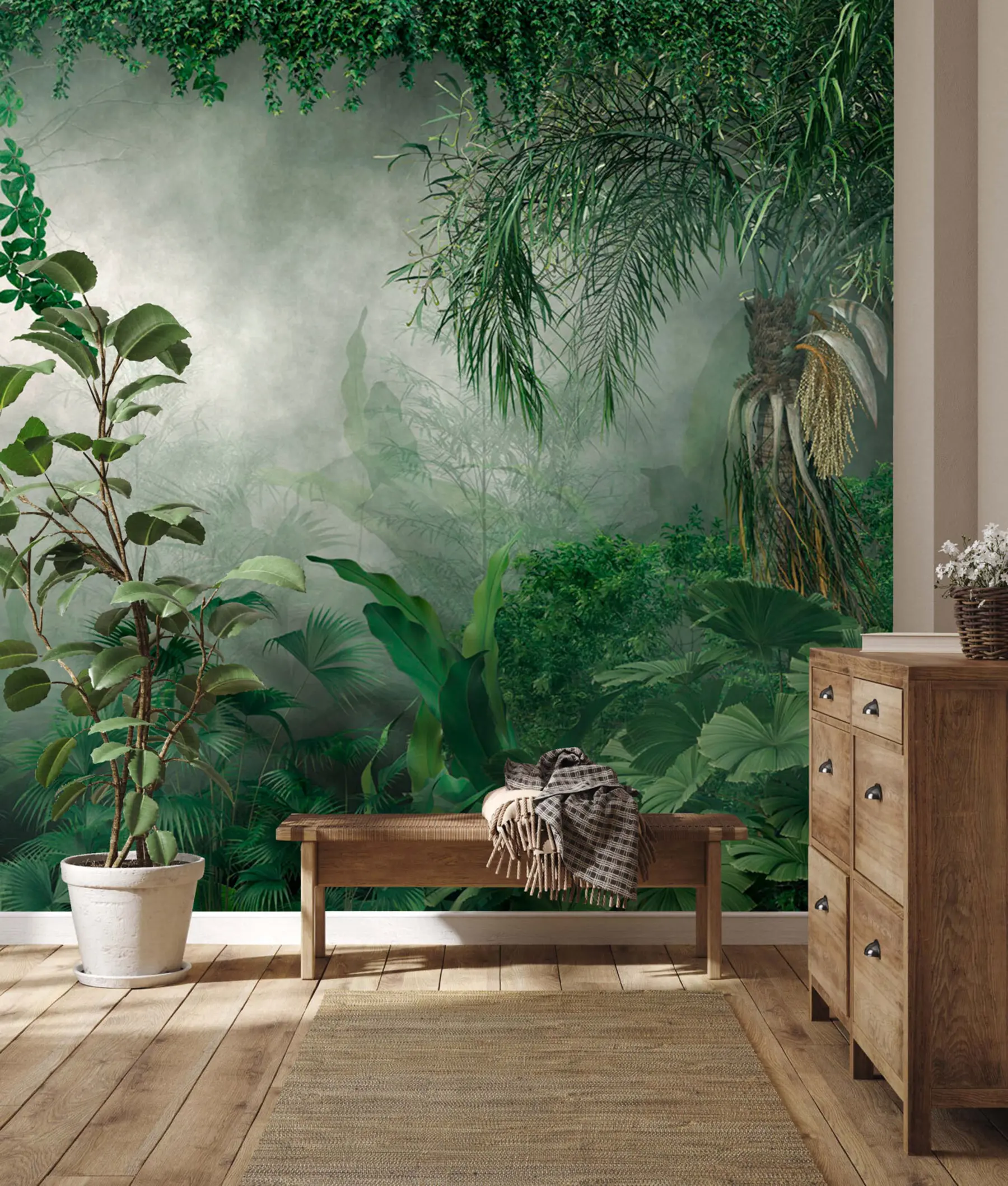 murales de pared Misteriosa jungla u74409