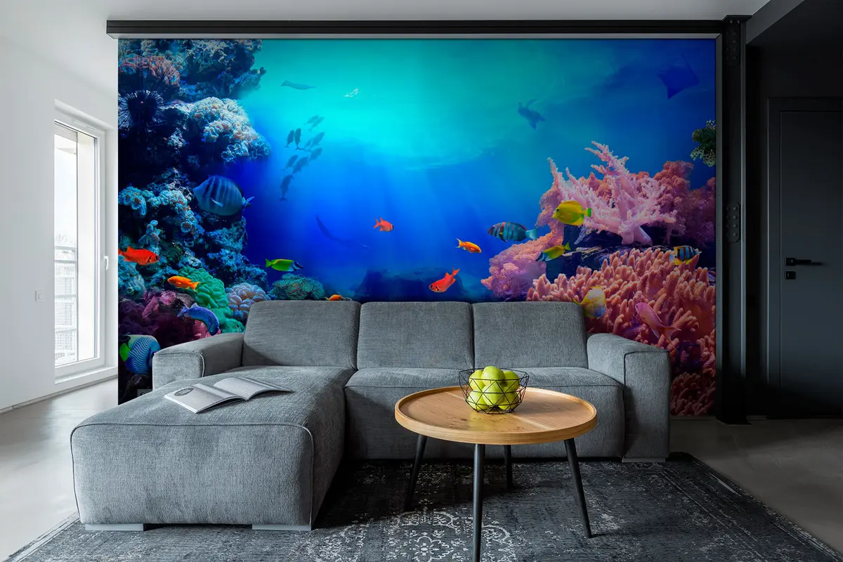 murales de pared Arrecife de coral u74378
