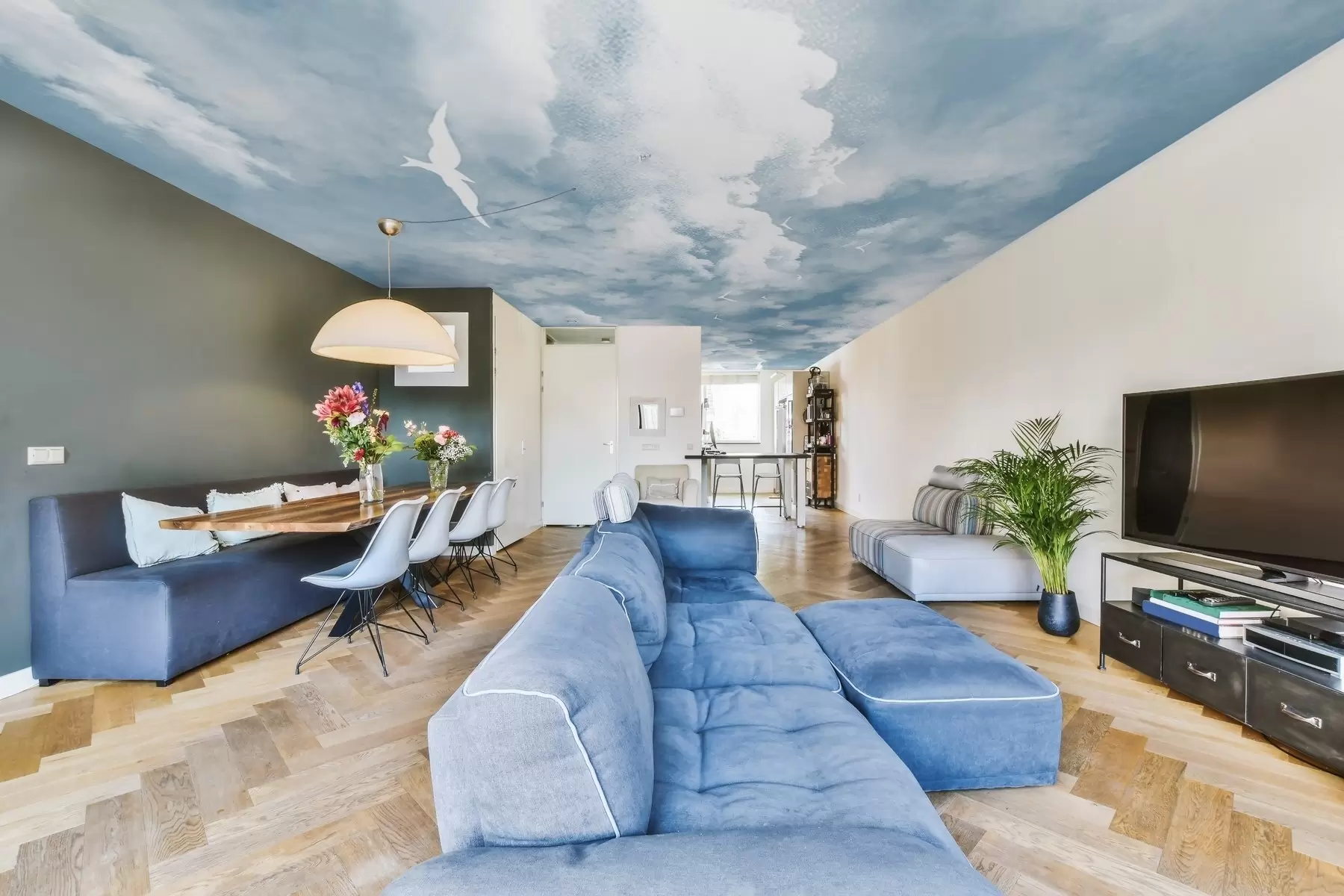 murales de pared Nube, atmósfera y cielo u26890