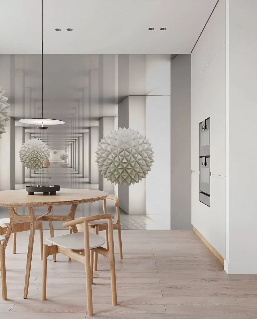 murales de pared Mariposa marrón u63738
