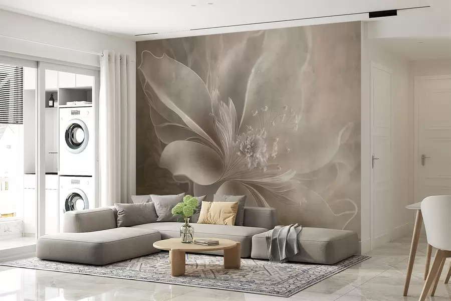 murales de pared Una flor muy delicada u93944