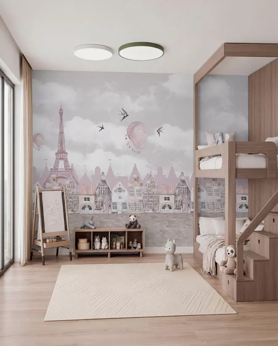 murales de pared Un pequeño cuento de París u94128