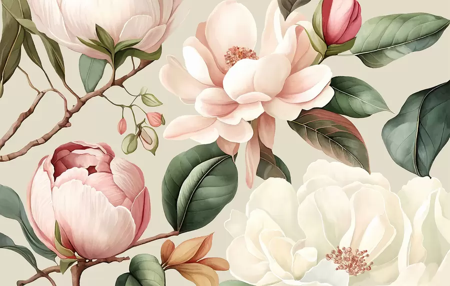 murales de pared fantasmas de acuarela u70667