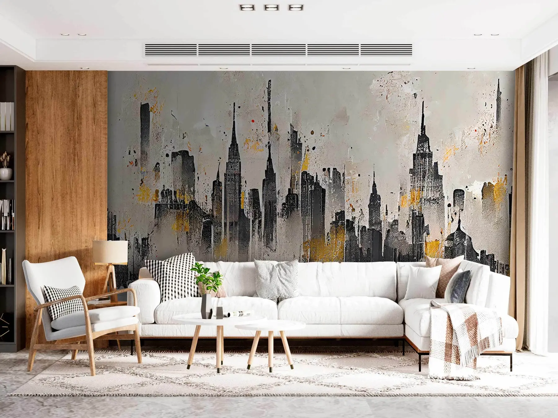 murales de pared ciudad grunge u75797