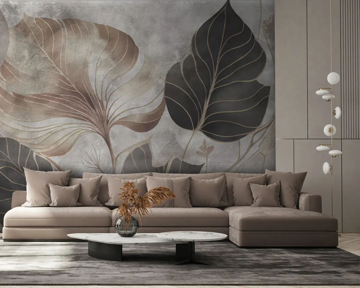 murales de pared Variedad de hoja u95644