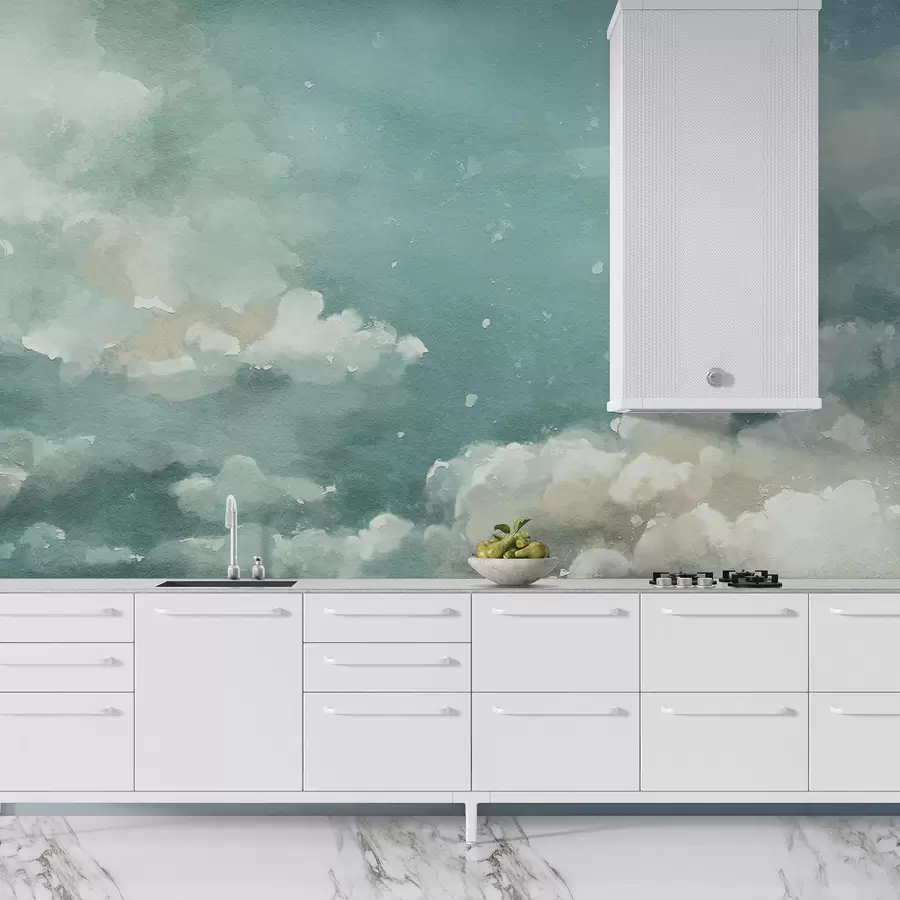 murales de pared Cielo y nubes en aceite u96323