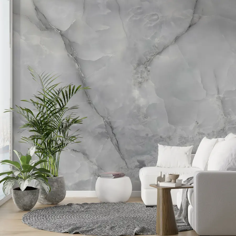 murales de pared Mármol como el hielo u12050