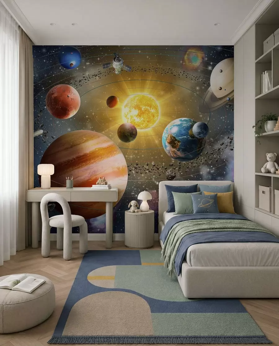 murales de pared Viaje entre planetas u97222